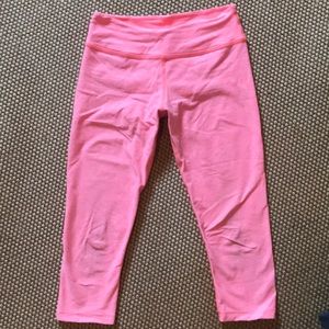 Pink beyond yoga cropped leggings